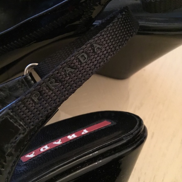 Prada Leather Sandals Size 37.5 - Picture 6 of 6